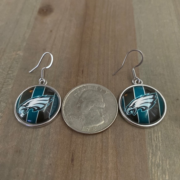 Handmade Jewelry Philadelphia Eagles Earrings Poshmark